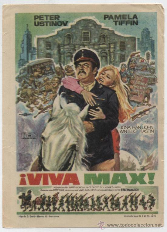 Cine: Viva Max. Programa sencillo. - Foto 1