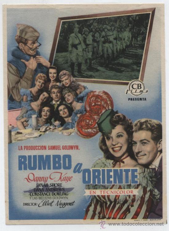 Cine: Rumbo a Oriente. Sencillo de CB Films.  &iexcl;IMPECABLE! - Foto 1