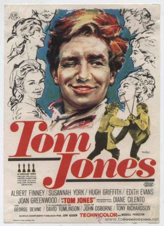 Cine: Tom Jones. Sencillo de CB Films. - Foto 1