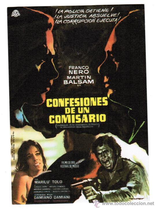 Cine: CONFESIONES DE UN COMISARIO - Foto 1