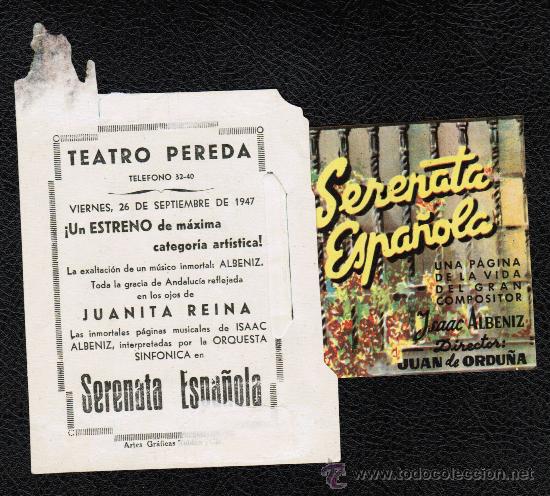 Cine: SERENATA ESPA&Ntilde;OLA - TROQUELADO - Foto 3