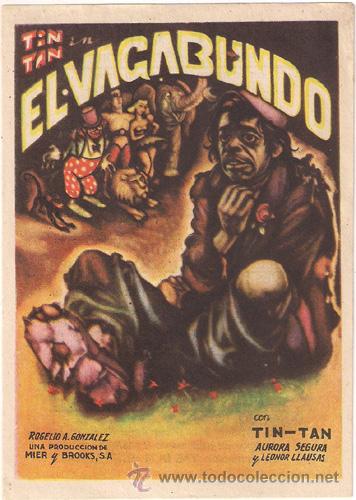 Cine: PTCC 425 EL VAGABUNDO PROGRAMA SENCILLO TIN TAN - Foto 1