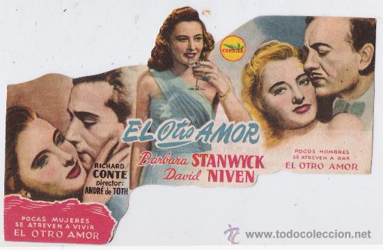 Flyers Publicitaires de Films Anciens: el otro amor--68