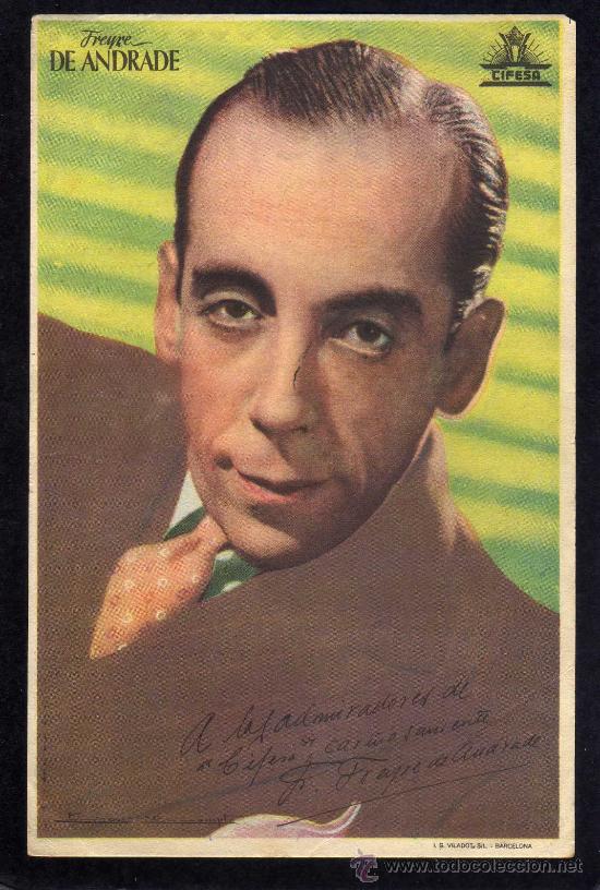 Cine: FREYRE DE ANDRADE - CON PUBLICIDAD OBSEQUIO DE DENTICHLOR. - Foto 1