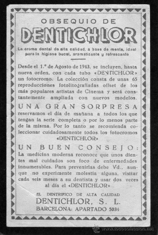 Cine: FREYRE DE ANDRADE - CON PUBLICIDAD OBSEQUIO DE DENTICHLOR. - Foto 2