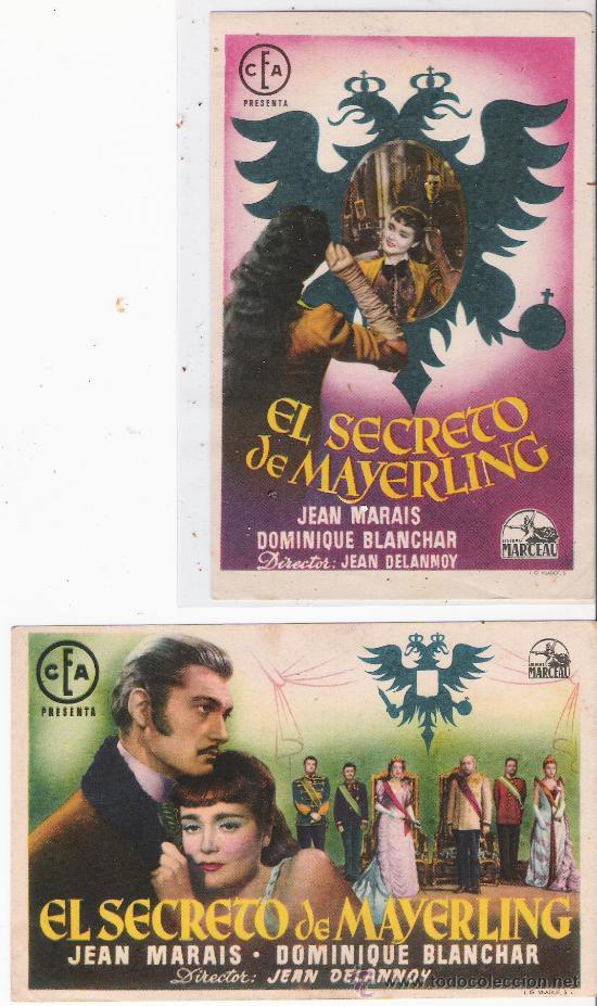 Cinema: el secreto de mayerling(dos  modelos)-39