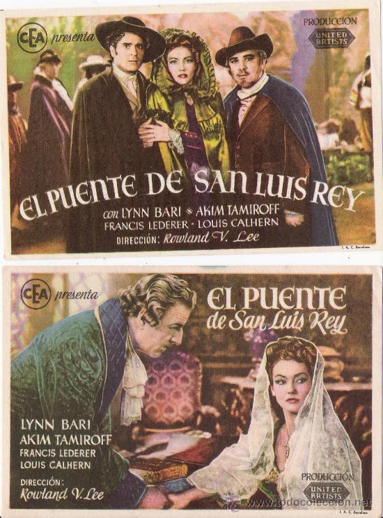 Cine: TAMMY --PROGRAMA DE CINE--EL PUENTE DE SAN LUIS REY - Foto 1
