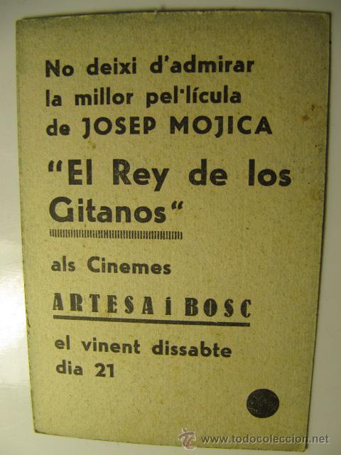Cine: Programa de cine: Mi ultimo amor, de Jos&eacute; Mojica. De carton. - Foto 2