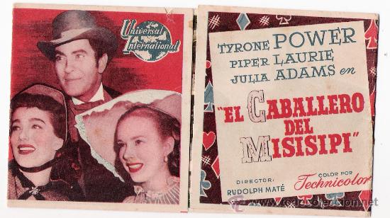 Cine: 97--el caballero del misisipi - Foto 1