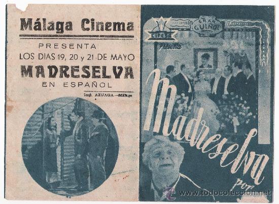 Cine: 134--PROGRAMA DECINE--madreselva - Foto 1