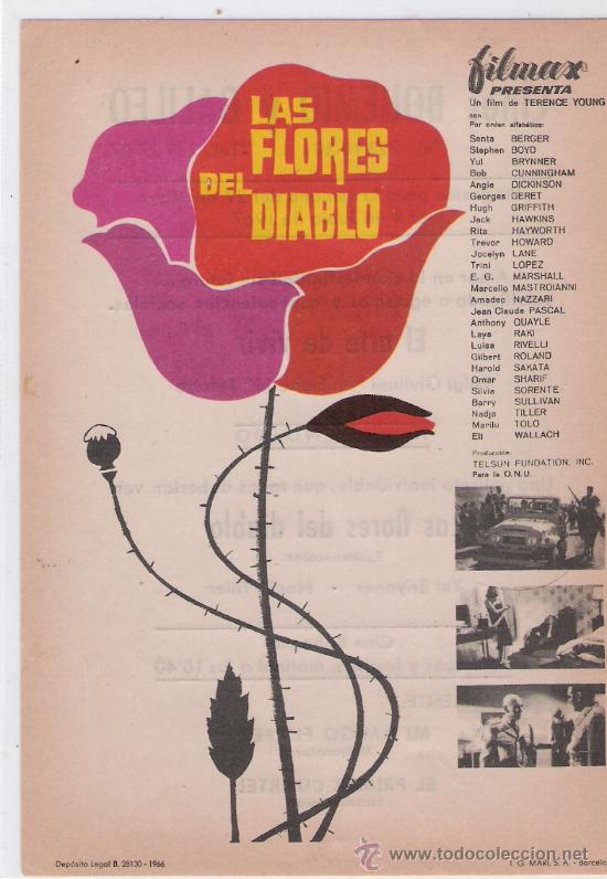 Cine: 141--las flores del diablo - Foto 1