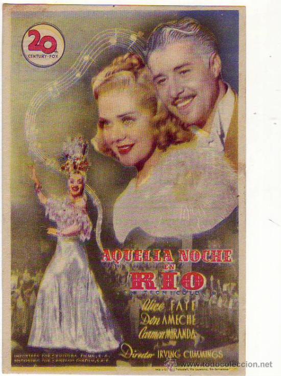 Cine: aquella noche en rio - c p - Foto 1