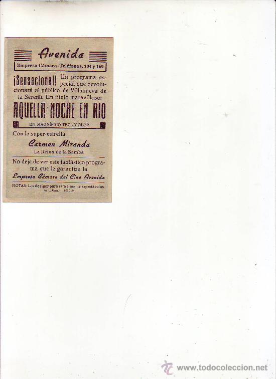 Cine: aquella noche en rio - c p - Foto 2