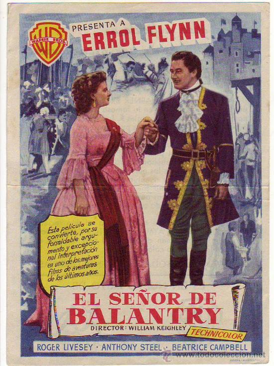Cinema: el se&ntilde;or de balantry - c p