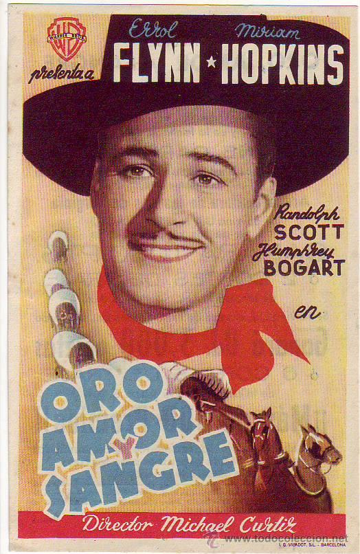 Cine: oro amor y sangre - c p - Foto 1