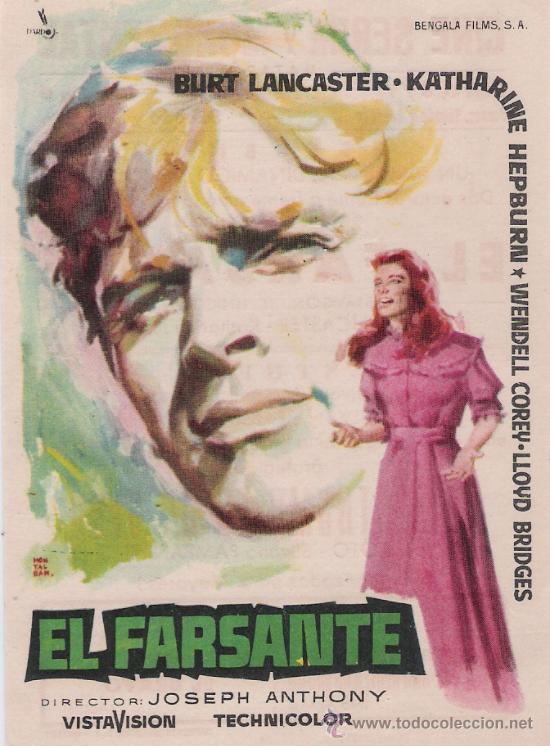 Foglietti di film di film antichi di cinema: el farsante