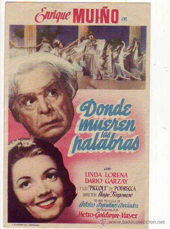 Cine: donde mueren las palabras - Foto 1