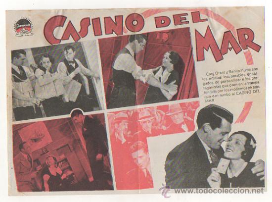 Cine: CASINO DEL MAR. PICAROL CINEMA. 1935. PROGRAMA DOBLE. - Foto 2