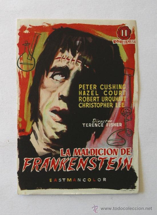 Cine: La Maldicion de Frankenstein, sin publicidad - Foto 1