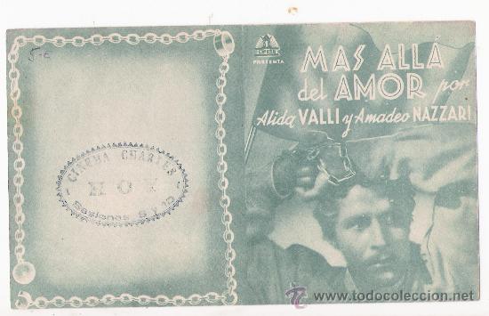 Cine: 199--mas alla del amor