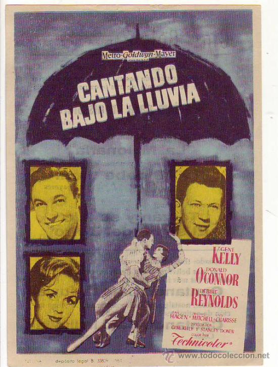 Cine: cantando bajo la lluvia - c/p - Foto 1