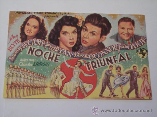 Cine: NOCHE TRIUNFAL (ANN BLYTH) - Foto 1