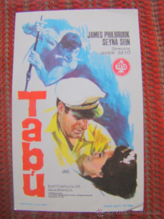 Cine: TABU, JAMES PHILBROCK, SEYNA SEIN. S/P. - Foto 1