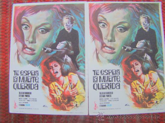 Cine: TE ESPERA LA MUERTE QUERIDA, DONALD SUTHERLAND,Stefanie Powers LOTE 2 PROGRAMAS - Foto 1
