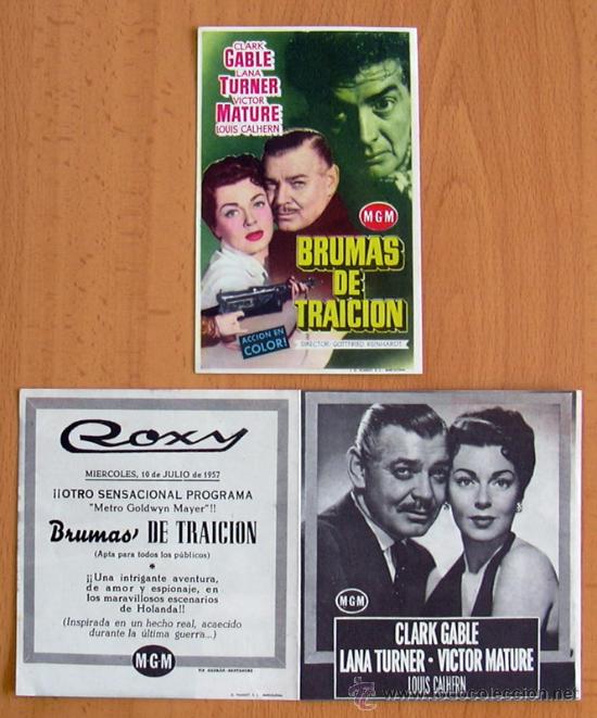 Cine: Brumas de traici&oacute;n - 2 programas diferentes - Con publicidad - Foto 1