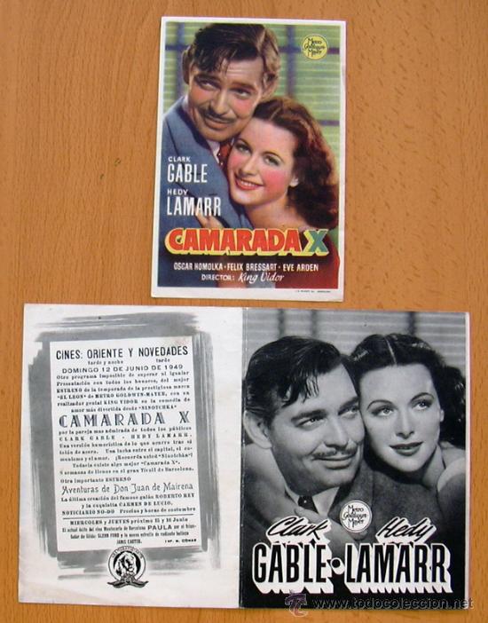 Cine: Camarada X - 2 programas diferentes - Con publicidad - Foto 1