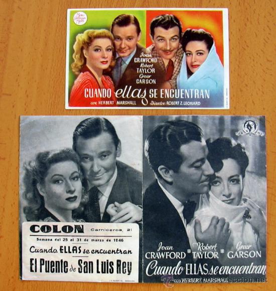 Cine: Cuando ellas se encuentran - 2 programas diferentes - Con publicidad - Foto 1