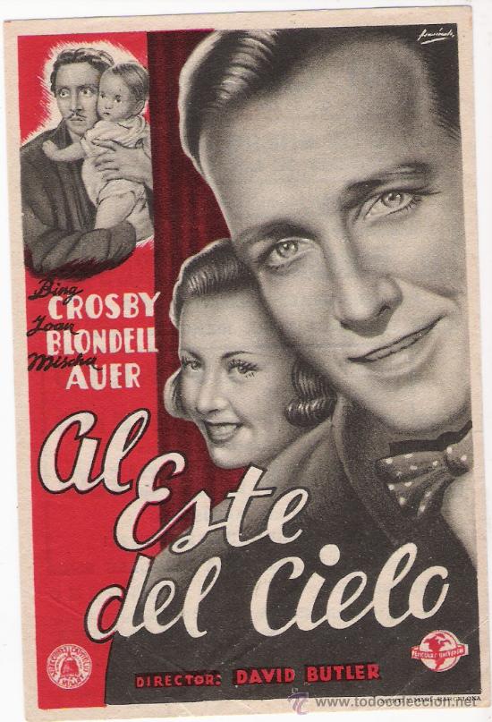 Flyers Publicitaires de Films Anciens: 222--al este del cielo