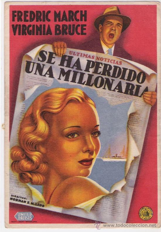 Cinema: 226--se ha perdido una millonaria