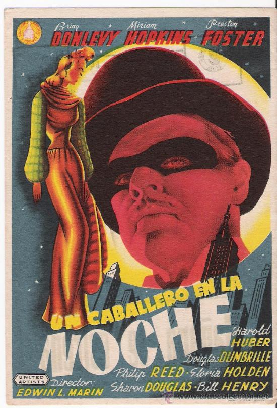 Cinema: 235--un caballero en la noche