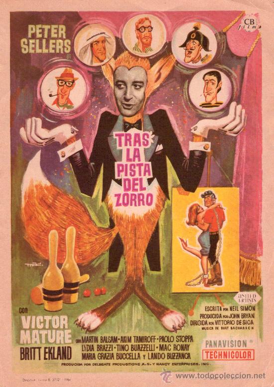 Cine: 962- TRAS LA PISTA DEL ZORRO