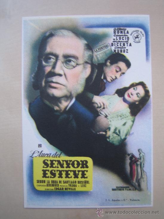 Cine: Folleto de mano - l'auca del seyor esteve sagitario films