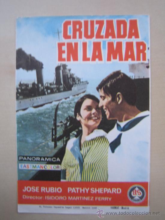 Cine: Folleto de mano - cruzada en la mar as films