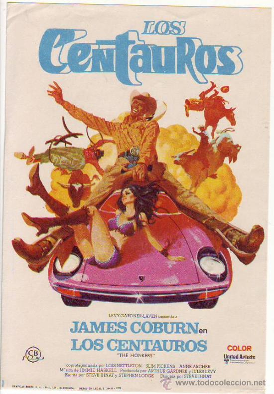 Cine: los centauros - james coburn - Foto 1