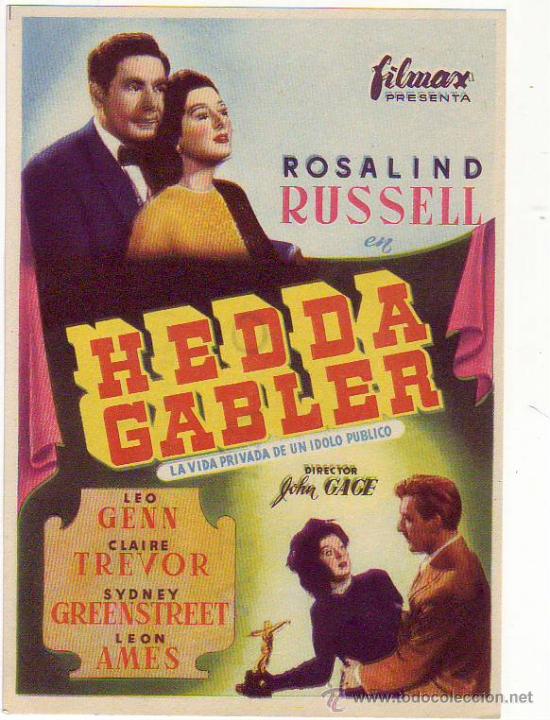 Cine: hedda gabler - rosalind russell - Foto 1
