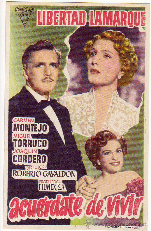 Cine: acuerdate de vivir - libertad lamarque