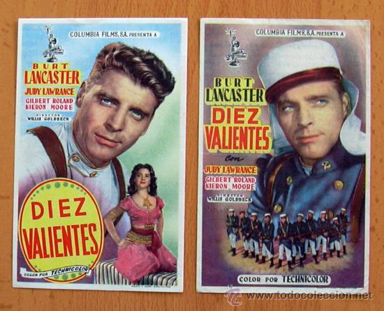 Cinema: Diez valientes - 2 programas diferentes - Con publicidad