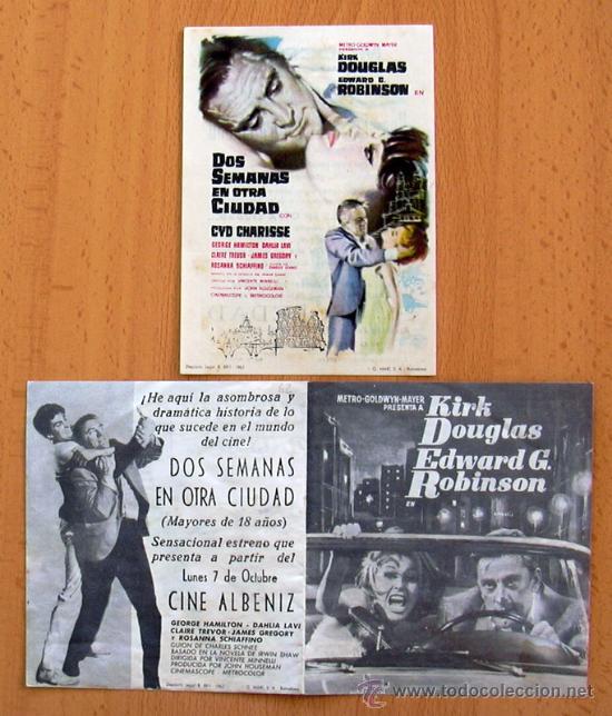 Cine: Dos semanas en otra ciudad - 2 programas diferentes - Con publicidad - Foto 1
