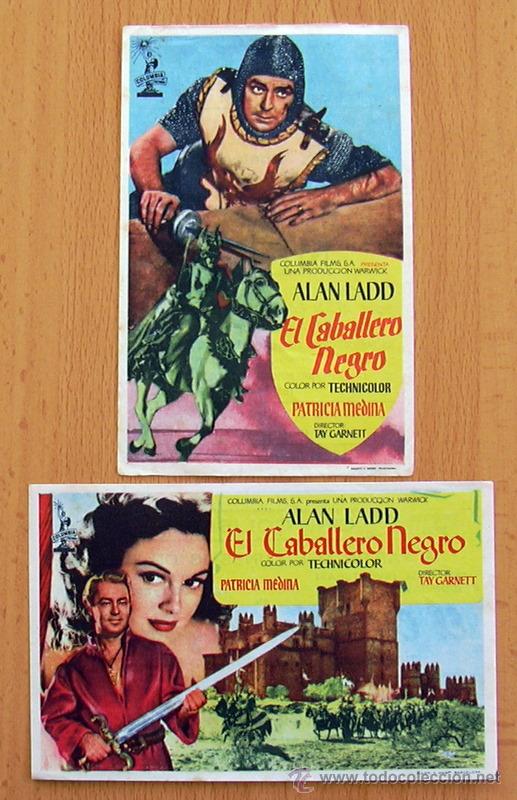 Cine: El Caballero Negro - 2 programas diferentes - Con publicidad - Foto 1