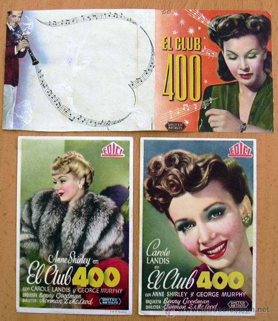 Cine: El club 400 - 3 programas diferentes - Foto 1