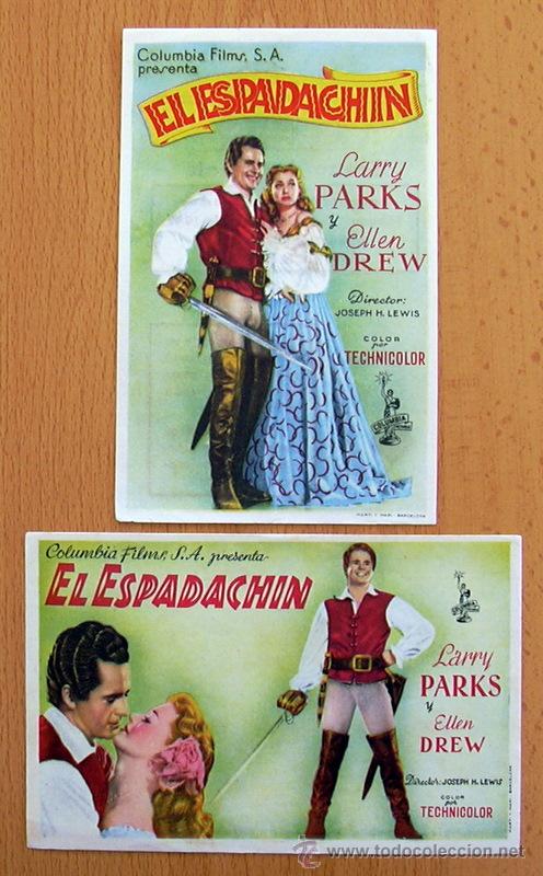 Cinema: El espadachin - 2 programas diferentes - Con Publicidad