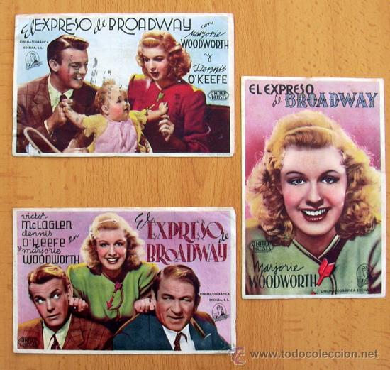 Cine: El expreso de Broadway - 3 programas diferentes - Con Publicidad - Foto 1