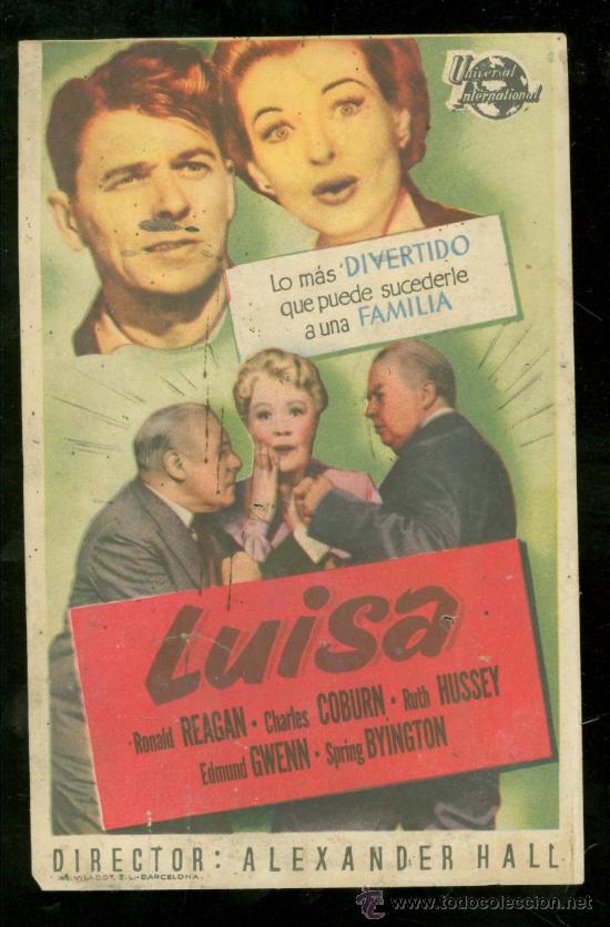 Cine: PROGRAMA DE CINE. LUISA. - Foto 1
