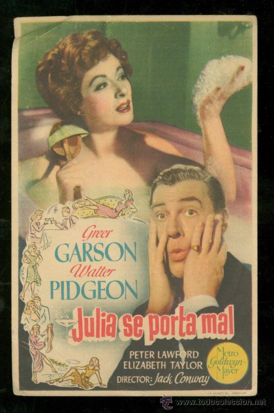 Cine: PROGRAMA DE CINE. JULIA SE PORTA MAL. - Foto 1