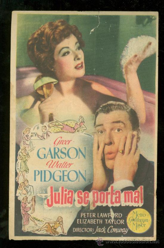 Cine: PROGRAMA DE CINE. JULIA SE PORTA MAL. - Foto 1