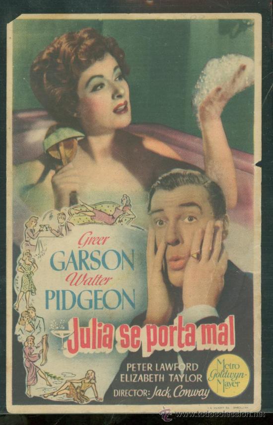 Cine: PROGRAMA DE CINE. JULIA SE PORTA MAL. - Foto 1